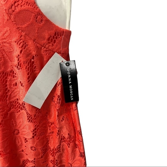 Donna Morgan dress size 6 coral - Picture 3 of 11